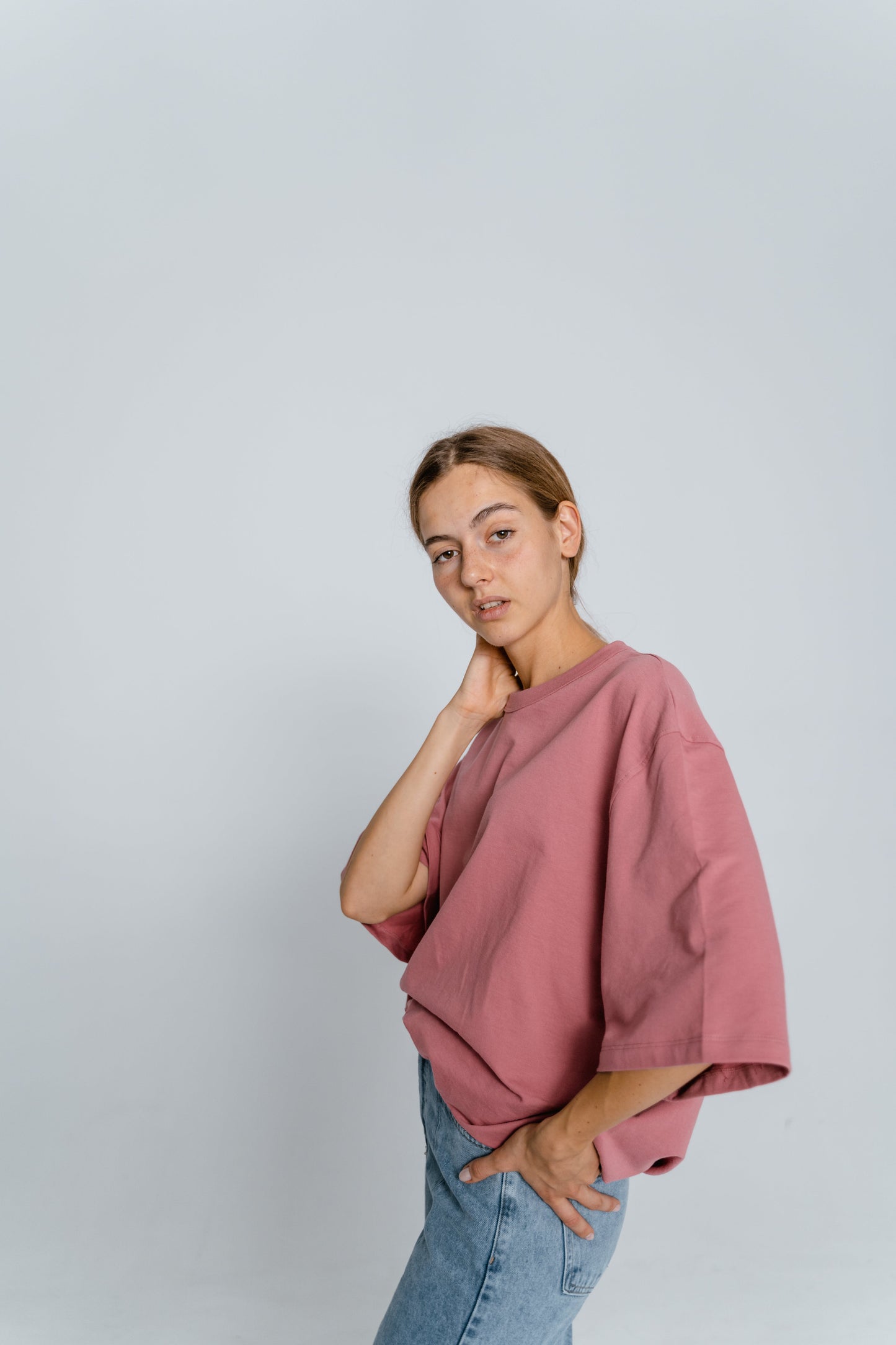 Oversized t shirt Pink